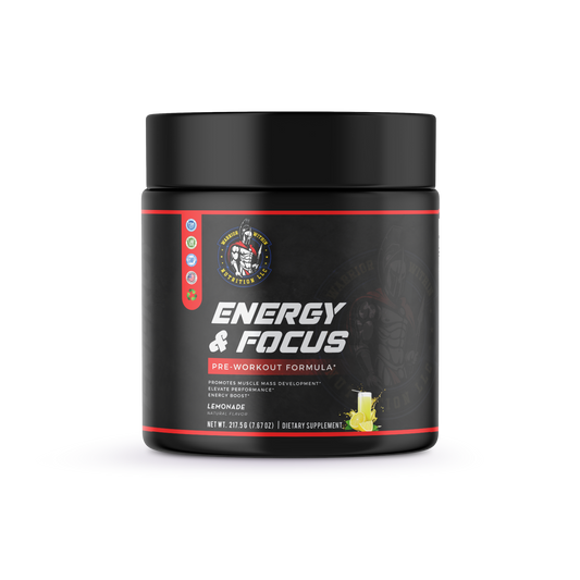 Energy & Focus Pre Workout Formula (Lemonade)