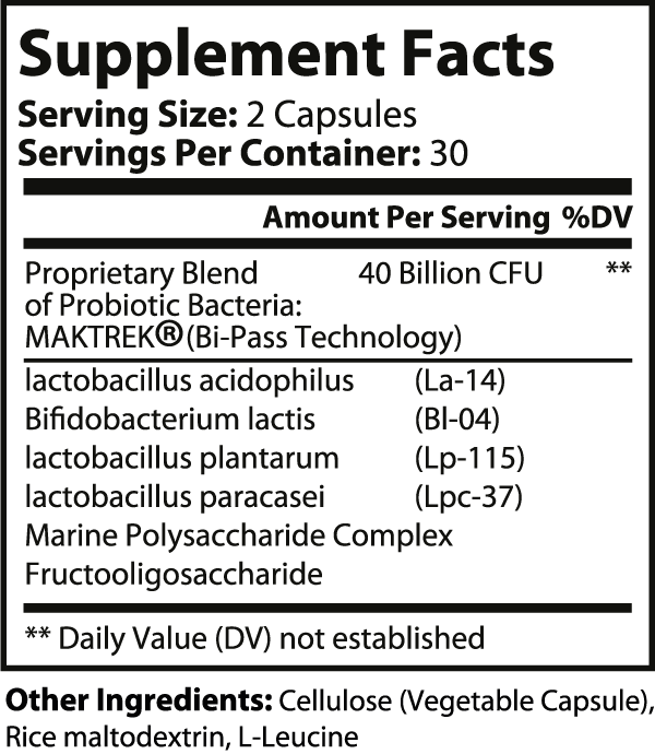 Probiotic - 40 40 Billion CFU